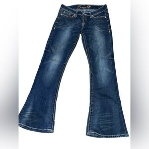 Dark wash‎ flare seven7 jeans. Tulip size 31.
